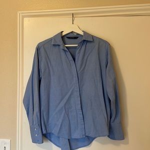 Zara blue shirt